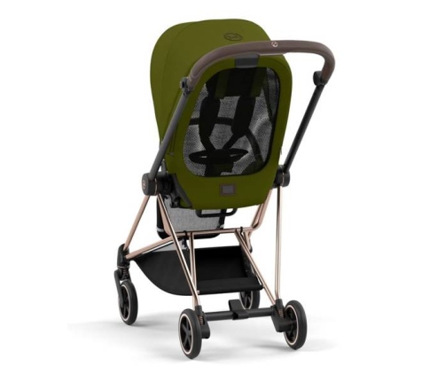 Cybex Mios 3.0 + Cloud Z2 i-Size Khaki Green + Rose gold frame Bērnu Ratiņi 3in1