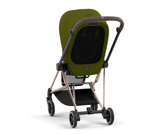 Cybex Mios 3.0 + Cloud Z2 i-Size Khaki Green + Rose gold frame Bērnu Ratiņi 3in1