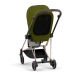 Cybex Mios 3.0 + Cloud Z2 i-Size Khaki Green + Rose gold frame Bērnu Ratiņi 3in1