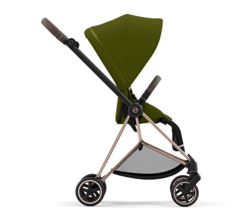 Cybex Mios 3.0 + Cloud Z2 i-Size Khaki Green + Rose gold frame Bērnu Ratiņi 3in1