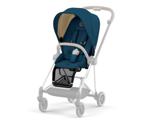 Cybex Mios 3.0 + Cloud Z2 i-Size Mountain Blue + Chrome black frame Bērnu Ratiņi 3in1