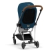 Cybex Mios 3.0 + Cloud Z2 i-Size Mountain Blue + Chrome black frame Bērnu Ratiņi 3in1