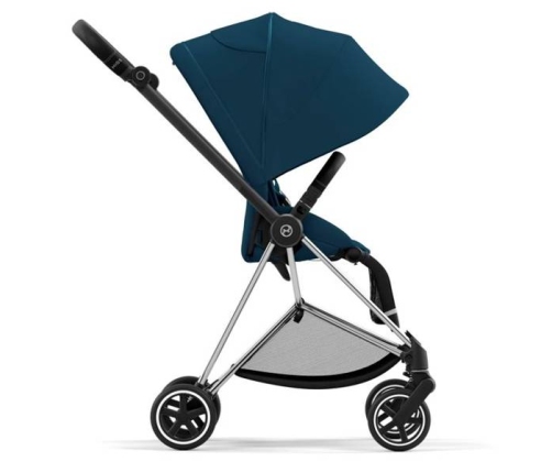 Cybex Mios 3.0 + Cloud Z2 i-Size Mountain Blue + Chrome black frame Bērnu Ratiņi 3in1