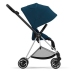 Cybex Mios 3.0 + Cloud Z2 i-Size Mountain Blue + Chrome black frame Детская Коляска 3in1