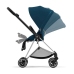 Cybex Mios 3.0 + Cloud Z2 i-Size Mountain Blue + Chrome black frame Детская Коляска 3in1