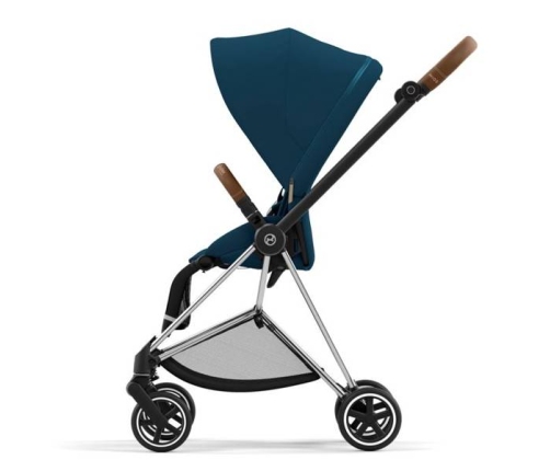 Cybex Mios 3.0 + Cloud Z2 i-Size Mountain Blue + Chrome brown frame Детская Коляска 3in1