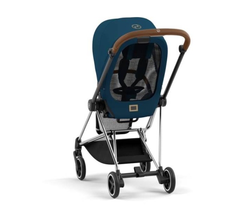 Cybex Mios 3.0 + Cloud Z2 i-Size Mountain Blue + Chrome brown frame Детская Коляска 3in1