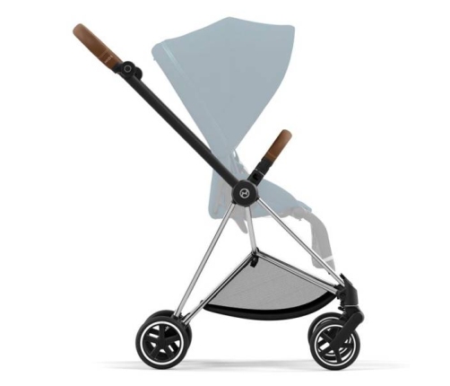 Cybex Mios 3.0 + Cloud Z2 i-Size Mountain Blue + Chrome brown frame Детская Коляска 3in1