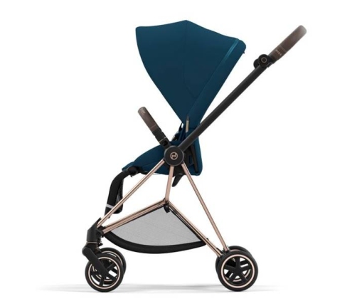 Cybex Mios 3.0 + Cloud Z2 i-Size Mountain Blue + Rose gold frame Детская Коляска 3in1