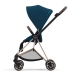 Cybex Mios 3.0 + Cloud Z2 i-Size Mountain Blue + Rose gold frame Bērnu Ratiņi 3in1