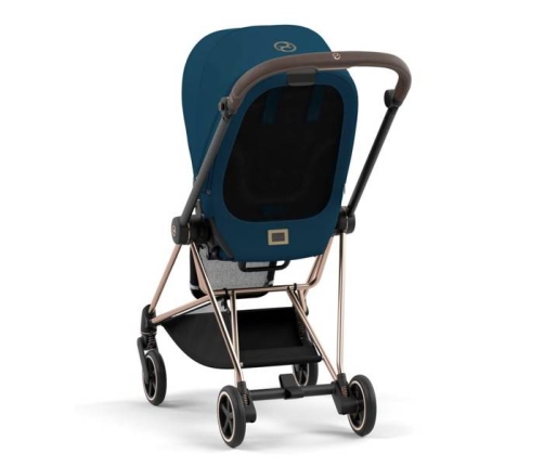 Cybex Mios 3.0 + Cloud Z2 i-Size Mountain Blue + Rose gold frame Bērnu Ratiņi 3in1