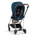 Cybex Mios 3.0 + Cloud Z2 i-Size Mountain Blue + Rose gold frame Bērnu Ratiņi 3in1