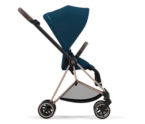 Cybex Mios 3.0 + Cloud Z2 i-Size Mountain Blue + Rose gold frame Детская Коляска 3in1