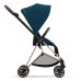 Cybex Mios 3.0 + Cloud Z2 i-Size Mountain Blue + Rose gold frame Bērnu Ratiņi 3in1