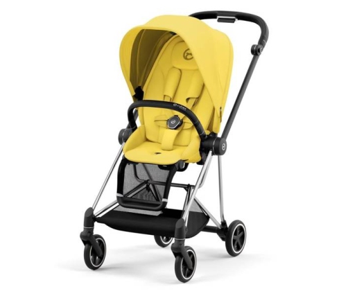 Cybex Mios 3.0 + Cloud Z2 i-Size Mustard Yellow + Chrome black frame Bērnu Ratiņi 3in1