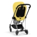 Cybex Mios 3.0 + Cloud Z2 i-Size Mustard Yellow + Chrome black frame Bērnu Ratiņi 3in1