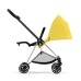 Cybex Mios 3.0 + Cloud Z2 i-Size Mustard Yellow + Chrome black frame Bērnu Ratiņi 3in1