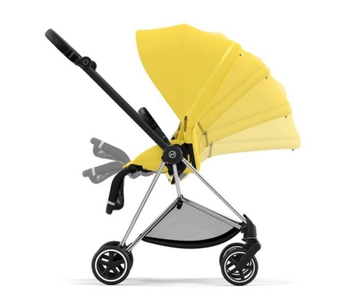 Cybex Mios 3.0 + Cloud Z2 i-Size Mustard Yellow + Chrome black frame Bērnu Ratiņi 3in1