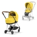 Cybex Mios 3.0 + Cloud Z2 i-Size Mustard Yellow + Chrome brown frame Bērnu Ratiņi 3in1