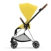 Cybex Mios 3.0 + Cloud Z2 i-Size Mustard Yellow + Chrome brown frame Bērnu Ratiņi 3in1