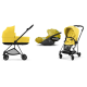 Cybex Mios 3.0 + Cloud Z2 i-Size Mustard Yellow + Matt black frame Детская Коляска 3in1