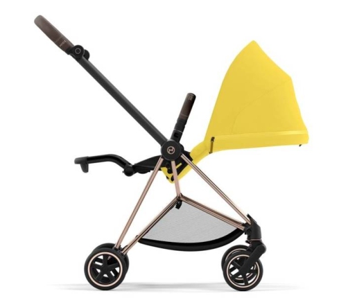 Cybex Mios 3.0 + Cloud Z2 i-Size Mustard Yellow + Rose gold frame Bērnu Ratiņi 3in1