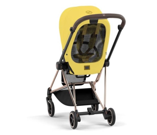 Cybex Mios 3.0 + Cloud Z2 i-Size Mustard Yellow + Rose gold frame Bērnu Ratiņi 3in1