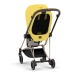 Cybex Mios 3.0 + Cloud Z2 i-Size Mustard Yellow + Rose gold frame Bērnu Ratiņi 3in1