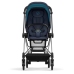 Cybex Mios 3.0 + Cloud Z2 i-Size Nautical Blue + Chrome black frame Bērnu Ratiņi 3in1