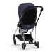 Cybex Mios 3.0 + Cloud Z2 i-Size Nautical Blue + Chrome black frame Bērnu Ratiņi 3in1