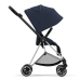 Cybex Mios 3.0 + Cloud Z2 i-Size Nautical Blue + Chrome black frame Bērnu Ratiņi 3in1