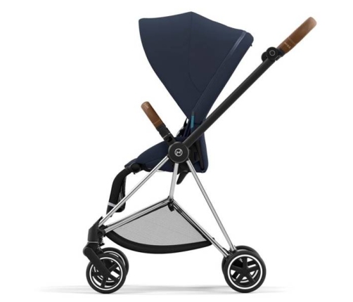 Cybex Mios 3.0 + Cloud Z2 i-Size Nautical Blue + Chrome brown frame Детская Коляска 3in1