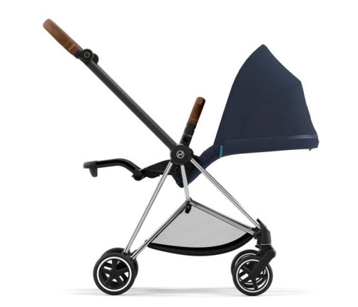 Cybex Mios 3.0 + Cloud Z2 i-Size Nautical Blue + Chrome brown frame Детская Коляска 3in1