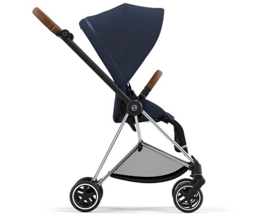 Cybex Mios 3.0 + Cloud Z2 i-Size Nautical Blue + Chrome brown frame Детская Коляска 3in1