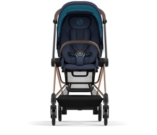 Cybex Mios 3.0 + Cloud Z2 i-Size Nautical Blue + Rose gold frame Bērnu Ratiņi 3in1