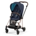 Cybex Mios 3.0 + Cloud Z2 i-Size Nautical Blue + Rose gold frame Bērnu Ratiņi 3in1