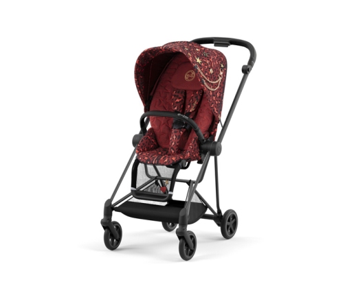 Cybex Mios 3.0 + Cloud Z2 i-Size Rosenrot Red + Chrome brown frame Детская Коляска 3in1