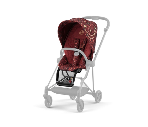 Cybex Mios 3.0 + Cloud Z2 i-Size Rosenrot Red + Chrome brown frame Детская Коляска 3in1