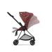 Cybex Mios 3.0 + Cloud Z2 i-Size Rosenrot Red + Chrome brown frame Bērnu Ratiņi 3in1