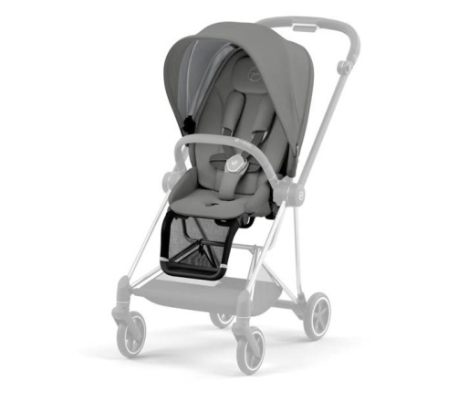 Cybex Mios 3.0 + Cloud Z2 i-Size Soho Grey + Chrome black frame Bērnu Ratiņi 3in1