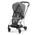 Cybex Mios 3.0 + Cloud Z2 i-Size Soho Grey + Chrome black frame Bērnu Ratiņi 3in1