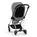 Cybex Mios 3.0 + Cloud Z2 i-Size Soho Grey + Chrome black frame Bērnu Ratiņi 3in1