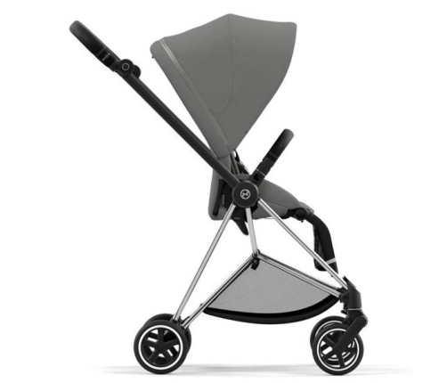 Cybex Mios 3.0 + Cloud Z2 i-Size Soho Grey + Chrome black frame Bērnu Ratiņi 3in1