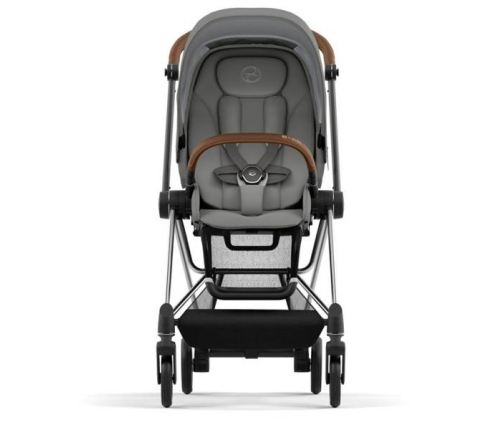 Cybex Mios 3.0 + Cloud Z2 i-Size Soho Grey + Chrome brown frame Bērnu Ratiņi 3in1