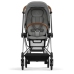 Cybex Mios 3.0 + Cloud Z2 i-Size Soho Grey + Chrome brown frame Bērnu Ratiņi 3in1