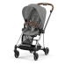 Cybex Mios 3.0 + Cloud Z2 i-Size Soho Grey + Chrome brown frame Bērnu Ratiņi 3in1