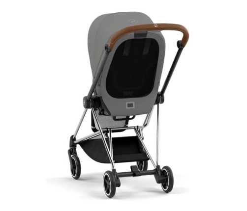 Cybex Mios 3.0 + Cloud Z2 i-Size Soho Grey + Chrome brown frame Bērnu Ratiņi 3in1