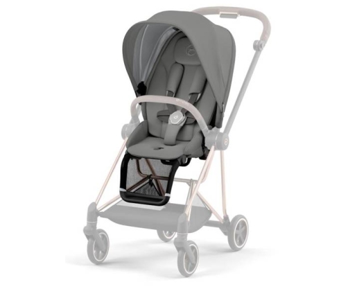 Cybex Mios 3.0 + Cloud Z2 i-Size Soho Grey + Rose gold frame Детская Коляска 3in1