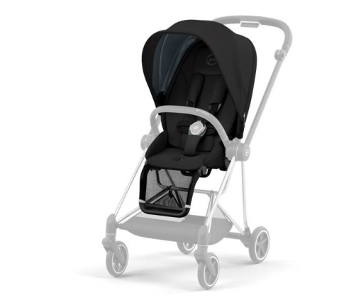 Cybex Mios 3.0 Deep Black + Cloud Z I-Size + Chrome Black frame Детская Коляска 4in1