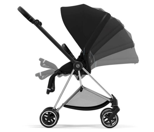 Cybex Mios 3.0 Deep Black + Cloud Z I-Size + Chrome Black frame Детская Коляска 4in1